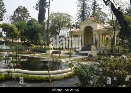 Katmandou, Népal - Mars 25, 2018 : Garden of Dreams dans Thamel Banque D'Images