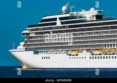 Paquebot de croisière de luxe en cours. Tour travel et des services de spa Banque D'Images