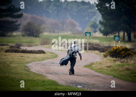 Formby, Arrondissement de Sefton, Merseyside, Angleterre. Formby Golf Club club house Banque D'Images