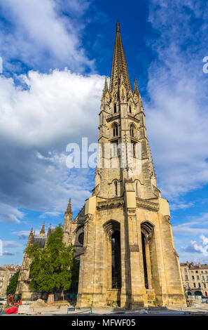 Basilique de Saint Michel, Bordeaux, France Banque D'Images