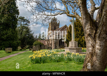 Claines Worcester Banque D'Images