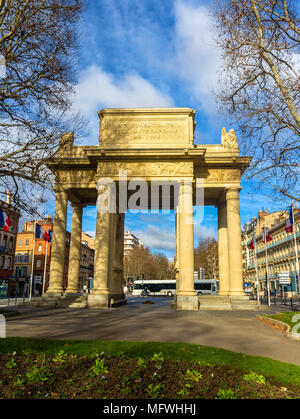 Monument aux combattants de la Haute Garonne à Toulouse - Franc Banque D'Images