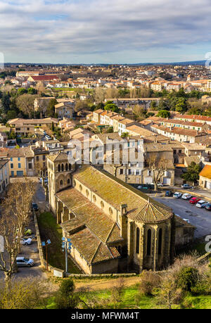 Église Saint Gimer à Carcassonne - France Banque D'Images