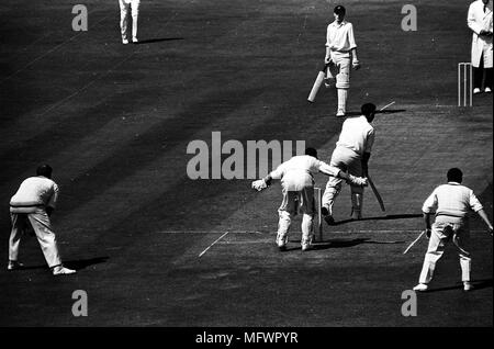 Yorkshire v Lancs Mai 1966 Banque D'Images