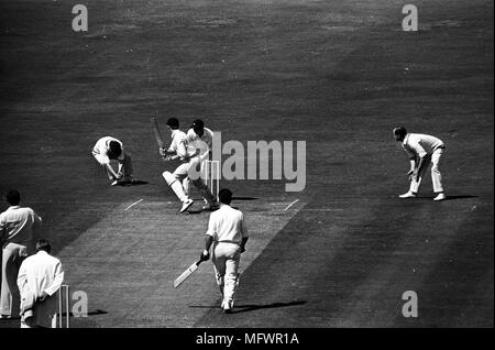 Yorkshire v Lancs Mai 1966 Banque D'Images