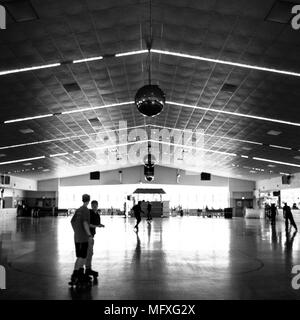 Sportsman's Hall indoor roller rink dans Maryland Banque D'Images