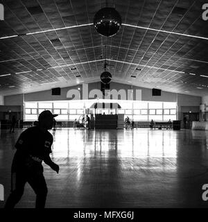 Sportsman's Hall indoor roller rink dans Maryland Banque D'Images