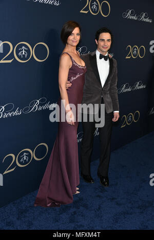 Katie Holmes et Zac Posen assister à la célébration du bicentenaire à Brooks Brothers Jazz at Lincoln Center le 25 avril 2018 à New York. Banque D'Images