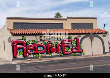 Phoenix, USA, 26 avril 2018, les # RedForEd - Mars Théâtre de l'Académie. Credit : Michelle Jones - Arizona/Alamy Live News. Banque D'Images