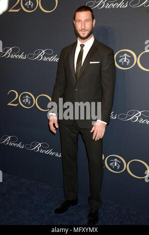 Pablo Schreiber au Brooks Brothers Célébration du bicentenaire de l'événement Jazz at Lincoln Center. New York, 25.04.2018 | Le monde d'utilisation Banque D'Images