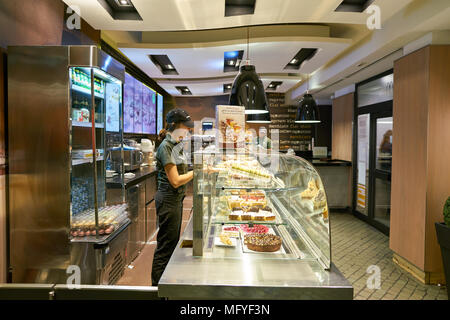 ROME, ITALIE - circa 2017, novembre : McCafe coffeehouse à Rome Banque D'Images