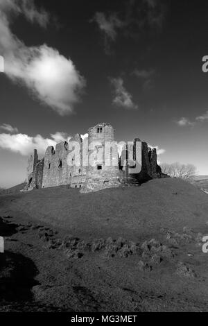 Les ruines de château Brough, Brough village, English Heritage Site, Cumbria County, England, UK Banque D'Images