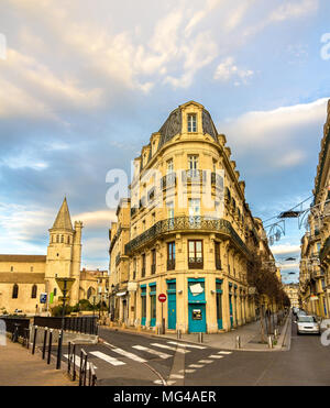 Bâtiments dans le centre-ville de Béziers - France Banque D'Images