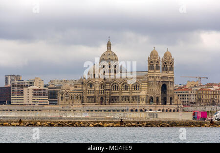 Cathédrale Sainte-Marie-Majeure de Marseille - France Banque D'Images