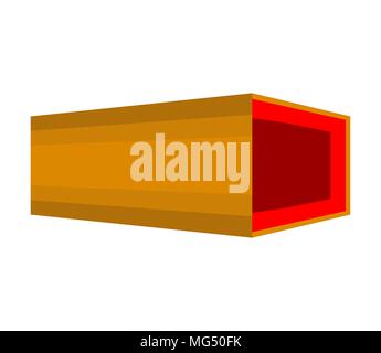 Cercueil ouvert isolé. Illustration vecteur de cercueils en bois Illustration de Vecteur