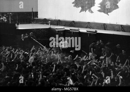 Concert U2 1990 Elland Road/crédit Simon Dewhurst pour Hickes Banque D'Images