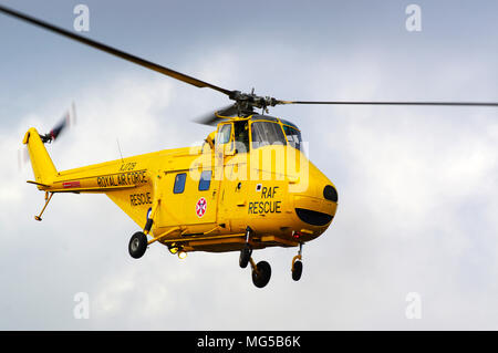 Westland Whirlwind HAR10 XJ729,G-BVGE, RAF Valley, Anglesey, North Wales, Royaume-Uni, Banque D'Images