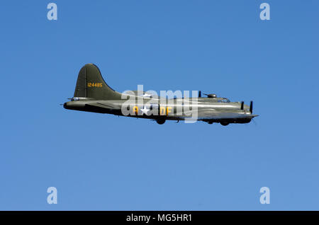 Boeng B17 Sally B G-BEDF, Victory Show, Cosby, Leicester, Banque D'Images