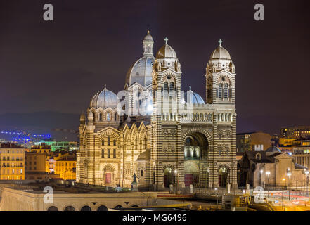 Cathédrale Sainte-Marie-Majeure de Marseille - France Banque D'Images