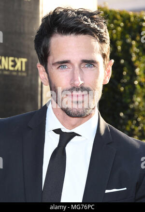 Pasadena, CA, États-Unis. 27 avril 2018. 27 avril 2018 - Pasadena, Californie - Brandon Beemer. La 45e édition des Daytime Creative Arts Emmys Awards a eu lieu au Pasadena Civic Center. Crédit photo : Birdie Thompson/AdMedia Banque D'Images