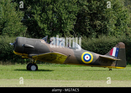 North American T6 Harvard Banque D'Images