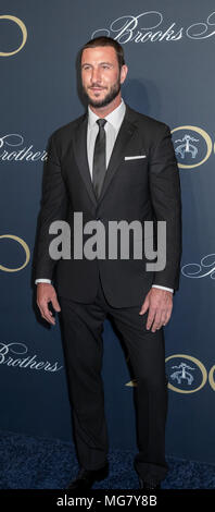 New York, NY, USA - 25 Avril 2018 : Pablo Schreiber assiste à la célébration du bicentenaire à Brooks Brothers Jazz at Lincoln Center, Manhattan Banque D'Images