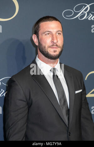 New York, NY, USA - 25 Avril 2018 : Pablo Schreiber assiste à la célébration du bicentenaire à Brooks Brothers Jazz at Lincoln Center, Manhattan Banque D'Images