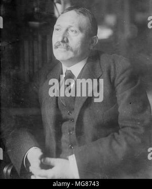 Jean Raphaël Adrien René Viviani (1863 - 1925) homme politique français de la Troisième République, qui a servi comme Premier Ministre pour la première année de la Première Guerre mondiale. Banque D'Images