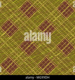 Modèle transparent pour le papier peint, l'arrière-plan de la page web, des textures de surface. Grungy tartan. Coups de pinceau. Trames. Abstrait toile. Simple checkere Illustration de Vecteur
