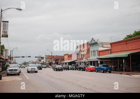 Calvert, Texas 2018 Banque D'Images