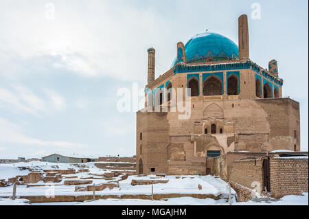 Dôme de Soltaniyeh Soltaniyeh, District de Abhar County, province de Zanjan, Iran. Banque D'Images