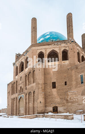 Dôme de Soltaniyeh Soltaniyeh, District de Abhar County, province de Zanjan, Iran. Banque D'Images