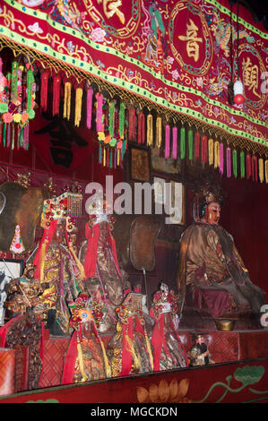 Kun Yam temple chinois (1868), Sandakan, Bornéo Malaisien Banque D'Images