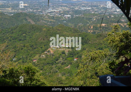 Busay sur la montagne à Cebu, aux Philippines. Banque D'Images