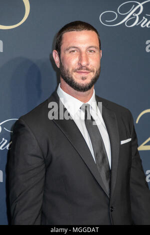 New York, NY, USA. Apr 25, 2018. Pablo Schreiber assiste à la célébration du bicentenaire à Brooks Brothers Jazz at Lincoln Center, Manhattan Crédit : Sam Aronov/Pacific Press/Alamy Live News Banque D'Images