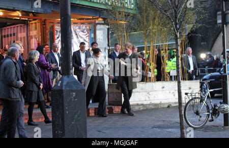 Le prince Harry & Meghan Markle London UK. 9 janvier, 2018. Le prince Harry & Meghan Markle, Reprezent radio à Brixton POP London stock photo presse libre Banque D'Images