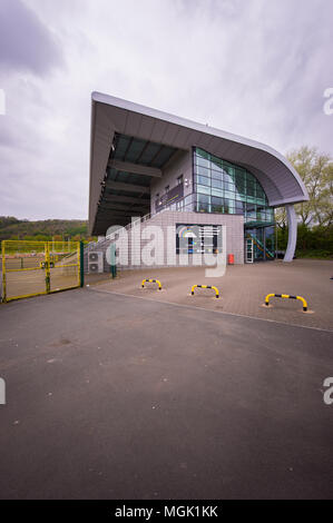 Cardiff International Sports Stadium, Leckwith, Cardiff, Pays de Galles du Sud Banque D'Images