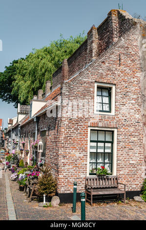 Old Dutch maisons de la ville de Hardenberg Banque D'Images