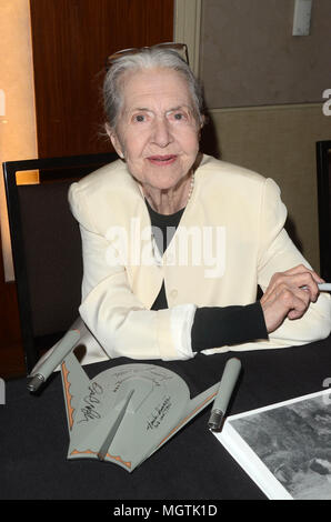 Los Angeles, CA, USA. Apr 28, 2018. Joanne Linville au Hollywood montrer au Westin LAX à Los Angeles, Californie le 28 avril 2018. Crédit : David Edwards/media/Alamy Punch Live News Banque D'Images