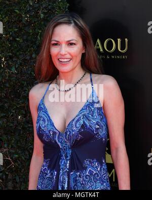 Pasadena, États-Unis. 27 avril 2018. Terri Ivens au niveau des arrivées pour 45e Journée annuelle de Creative Arts Emmy Awards, Pasadena Civic Centre, Pasadena, CA, 27 avril 2018. Credit : Priscilla Grant/Everett Collection/Alamy Live News Banque D'Images