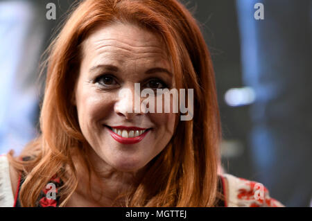 Dortmund, Allemagne. Apr 27, 2018. Chase Masterson à destination Star Trek Allemagne Convention à la Westfalenhalle. Dortmund, 27.04.2018 | Conditions de crédit dans le monde entier : dpa photo alliance/Alamy Live News Banque D'Images