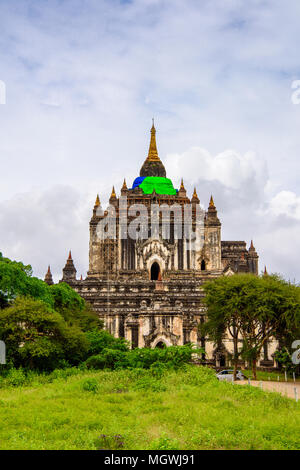 Temple Thatbyinnyu, Zone Archéologique de Bagan, Birmanie. L'un des principaux sites du Myanmar. Banque D'Images