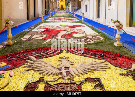 Le Festival des fleurs de Noto en Sicile Banque D'Images