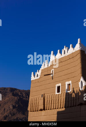 Emarah palace à aba alsaud espace historique, la Province de Najran, Najran, Arabie Saoudite Banque D'Images