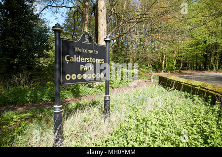 Calderstones park Liverpool Merseyside England uk Banque D'Images