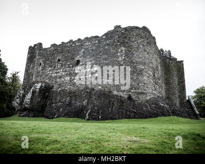 Le château de Dunstaffnage, Oban, Argyll and Bute, Ecosse, Royaume-Uni Banque D'Images