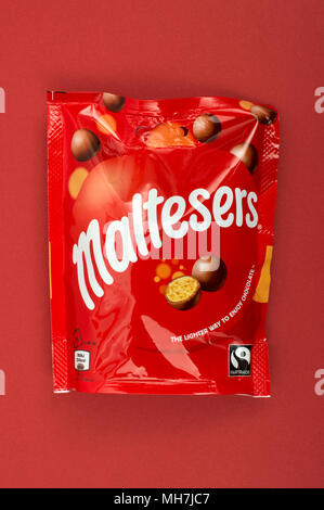 Paquet de Maltesers taille familiale Banque D'Images