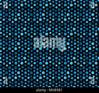 L'océan bleu, des paillettes modèle homogène. Abstract vector background. Illustration de Vecteur