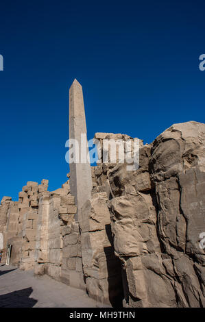 Temple de Karnak, Louxor, Egypte (Thèbes antique et sa nécropole). Banque D'Images