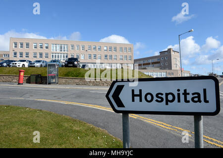 Gilbert Bain Lerwick hôpital l'hôpital principal de l'Îles Shetland Banque D'Images